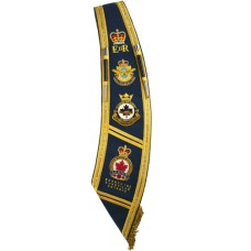 Drum Major Baldric Custom Made Heavy Work Hand Embroidery